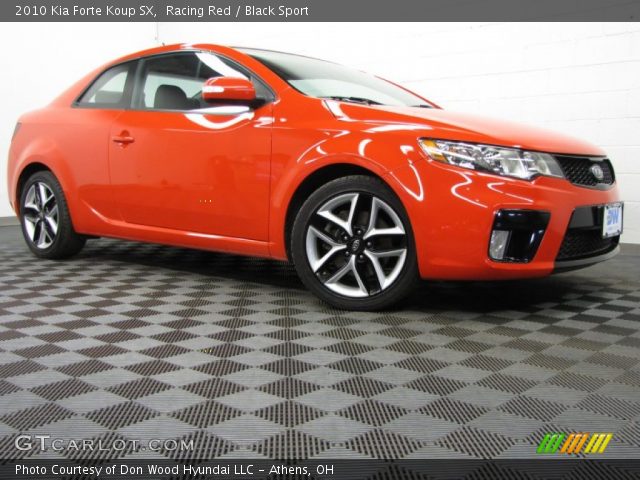 2010 Kia Forte Koup SX in Racing Red