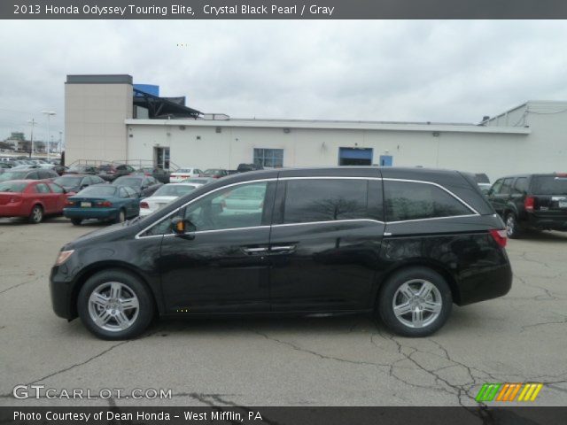 2013 Honda Odyssey Touring Elite in Crystal Black Pearl