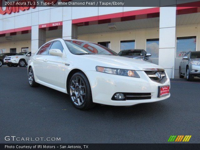 2007 Acura TL 3.5 Type-S in White Diamond Pearl