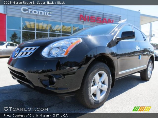2013 Nissan Rogue S in Super Black