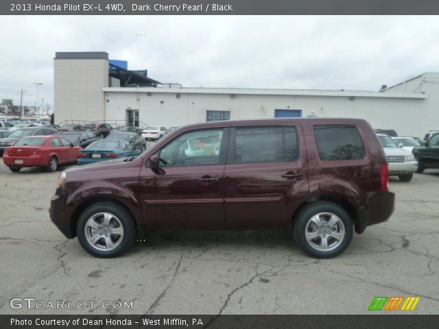 2013 Honda Pilot EX-L 4WD in Dark Cherry Pearl