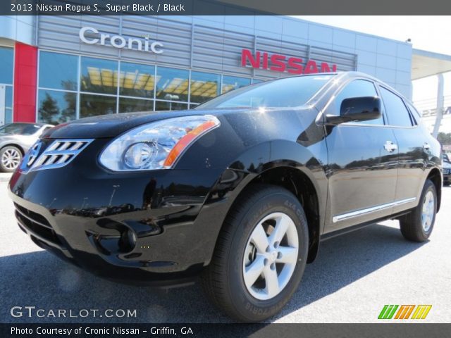 2013 Nissan Rogue S in Super Black