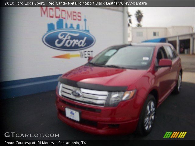 2010 Ford Edge Sport in Red Candy Metallic