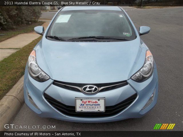 2013 Hyundai Elantra Coupe GS in Blue Sky Metallic