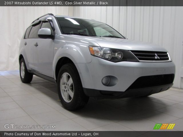 2007 Mitsubishi Outlander LS 4WD in Cool Silver Metallic