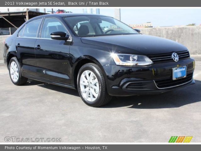 2013 Volkswagen Jetta SE Sedan in Black Uni
