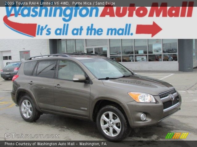 2009 Toyota RAV4 Limited V6 4WD in Pyrite Mica