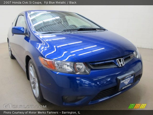 2007 Honda Civic Si Coupe in Fiji Blue Metallic