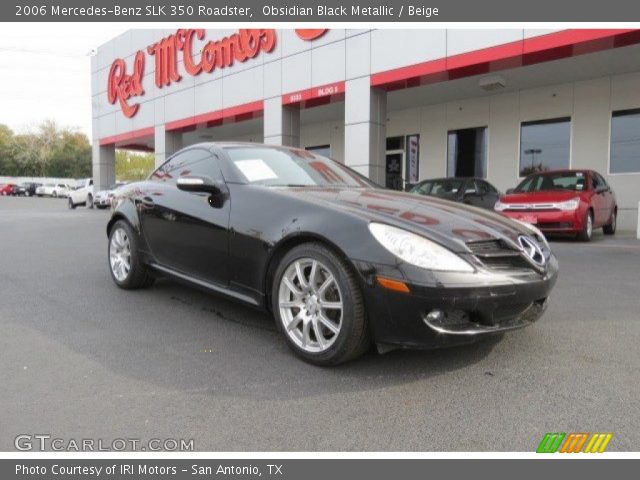 2006 Mercedes-Benz SLK 350 Roadster in Obsidian Black Metallic