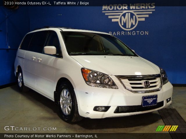 2010 Honda Odyssey EX-L in Taffeta White