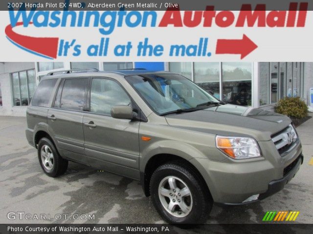 2007 Honda Pilot EX 4WD in Aberdeen Green Metallic