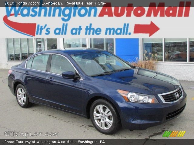 2010 Honda Accord LX-P Sedan in Royal Blue Pearl