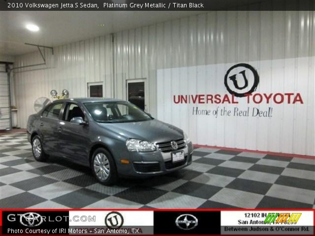 2010 Volkswagen Jetta S Sedan in Platinum Grey Metallic