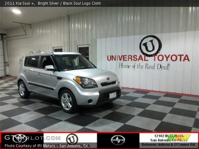 2011 Kia Soul + in Bright Silver