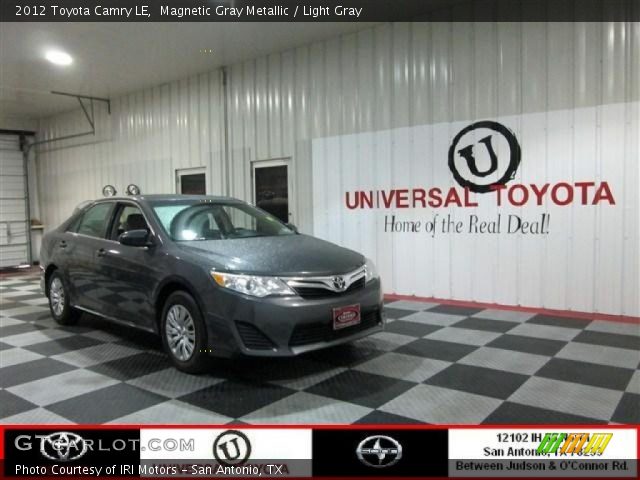 2012 Toyota Camry LE in Magnetic Gray Metallic