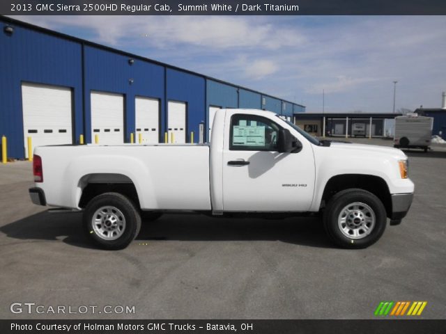 2013 GMC Sierra 2500HD Regular Cab in Summit White