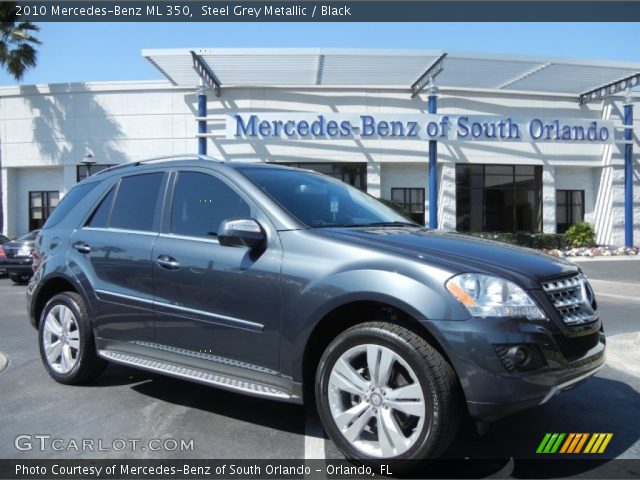 2010 Mercedes-Benz ML 350 in Steel Grey Metallic