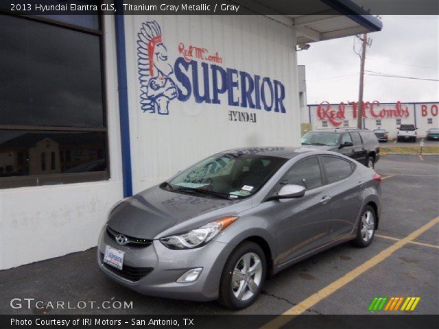 2013 Hyundai Elantra GLS in Titanium Gray Metallic