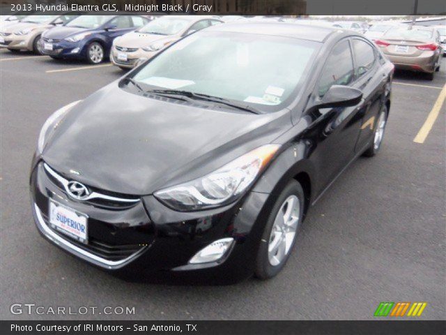 2013 Hyundai Elantra GLS in Midnight Black
