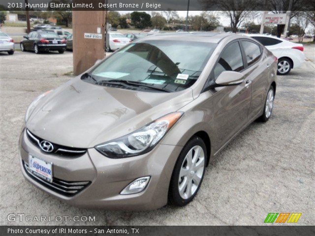 2013 Hyundai Elantra Limited in Desert Bronze