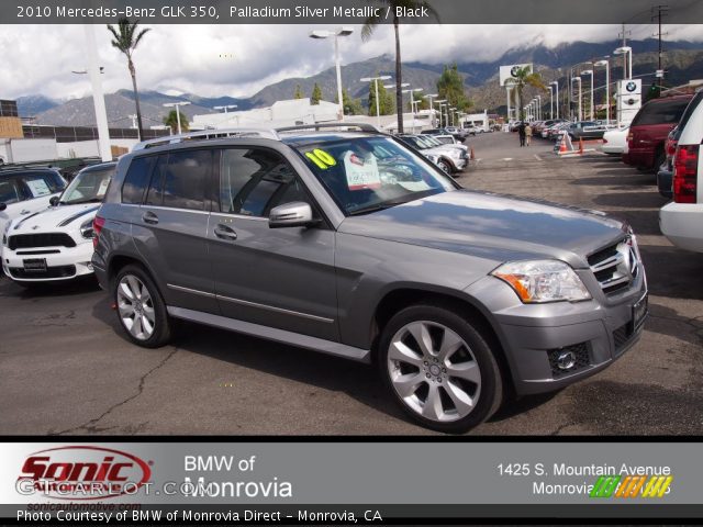 2010 Mercedes-Benz GLK 350 in Palladium Silver Metallic