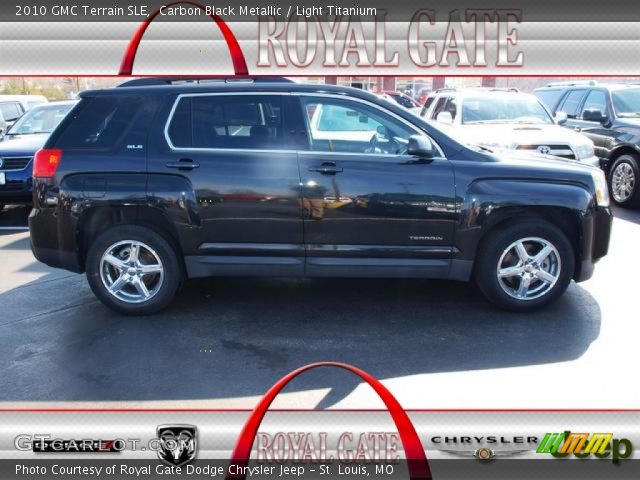 2010 GMC Terrain SLE in Carbon Black Metallic