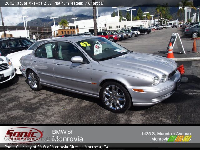 2002 Jaguar X-Type 2.5 in Platinum Metallic