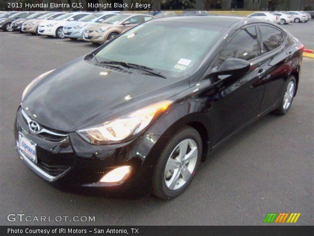 2013 Hyundai Elantra GLS in Midnight Black
