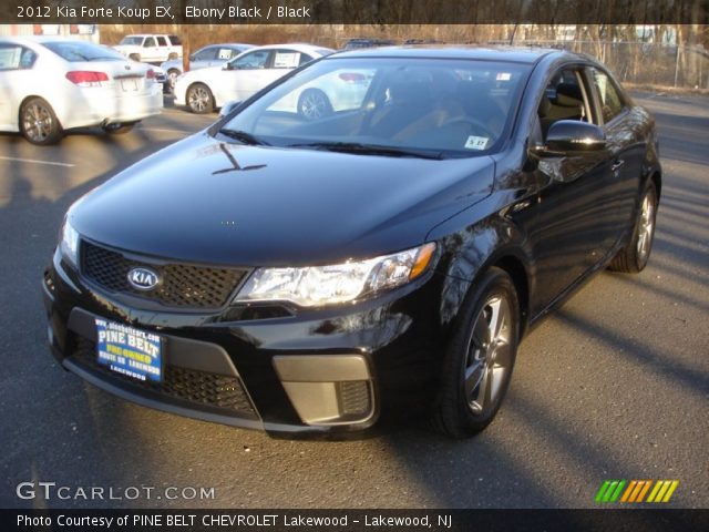 2012 Kia Forte Koup EX in Ebony Black