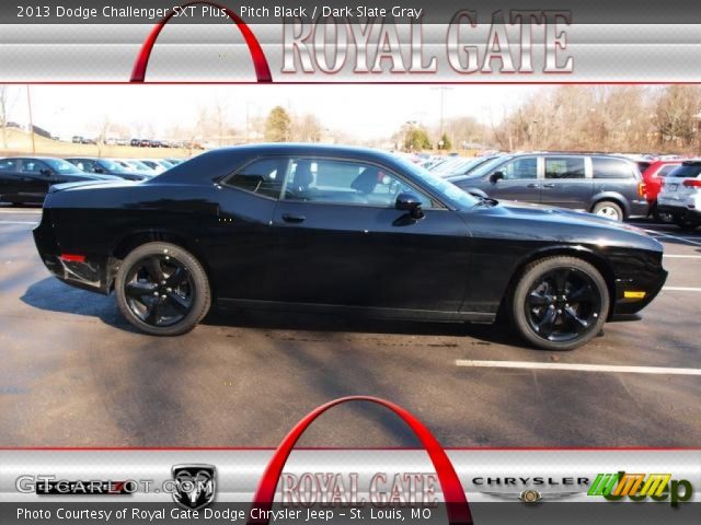 2013 Dodge Challenger SXT Plus in Pitch Black