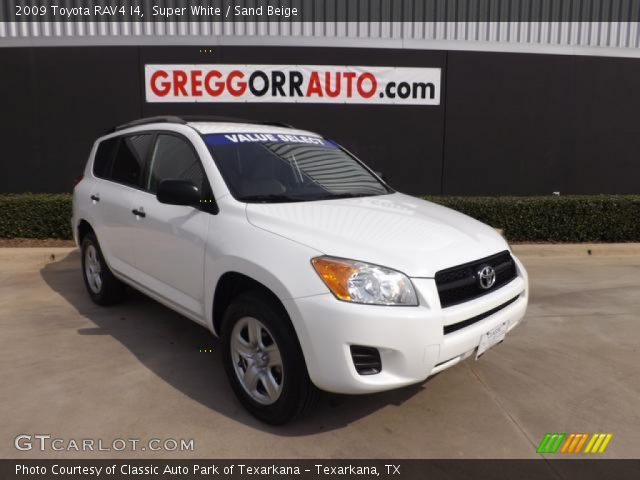 2009 Toyota RAV4 I4 in Super White