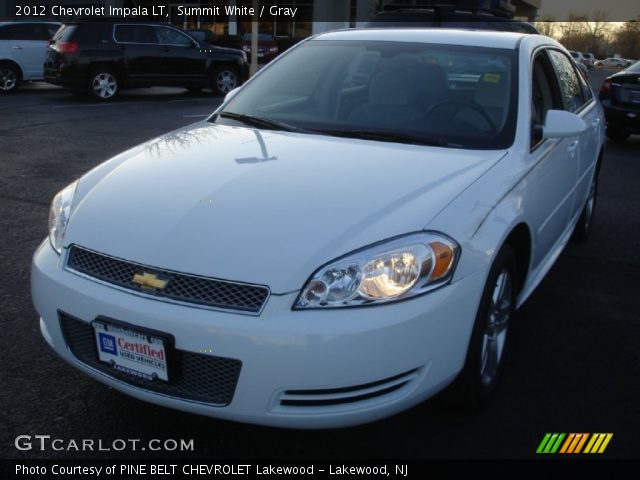 2012 Chevrolet Impala LT in Summit White