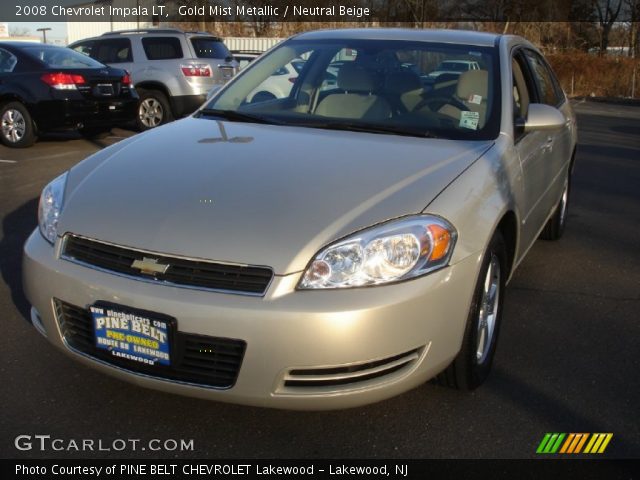 2008 Chevrolet Impala LT in Gold Mist Metallic