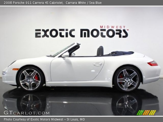 2008 Porsche 911 Carrera 4S Cabriolet in Carrara White