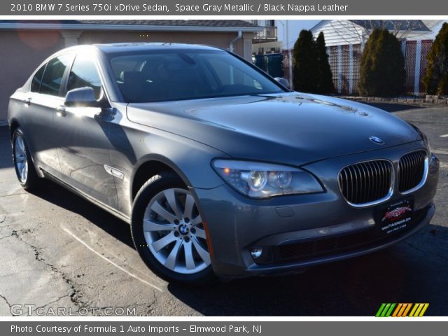 2010 BMW 7 Series 750i xDrive Sedan in Space Gray Metallic