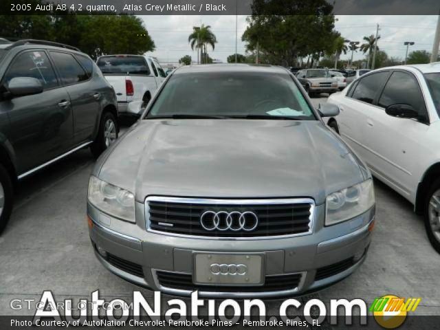 2005 Audi A8 4.2 quattro in Atlas Grey Metallic