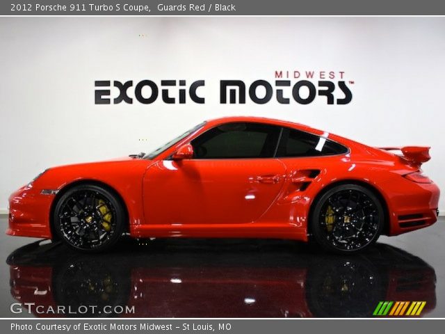 2012 Porsche 911 Turbo S Coupe in Guards Red