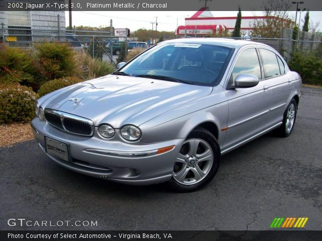 2002 Jaguar X-Type 3.0 in Platinum Metallic