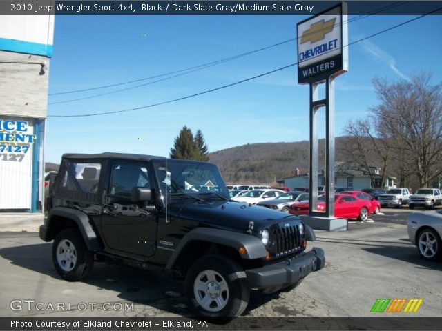 2010 Jeep Wrangler Sport 4x4 in Black