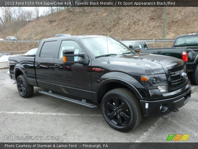 2013 Ford F150 FX4 SuperCrew 4x4 in Tuxedo Black Metallic