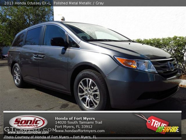 2013 Honda Odyssey EX-L in Polished Metal Metallic