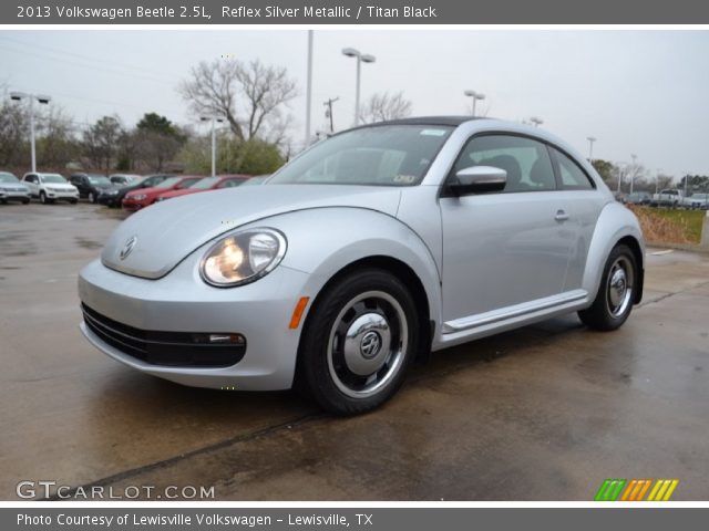 2013 Volkswagen Beetle 2.5L in Reflex Silver Metallic