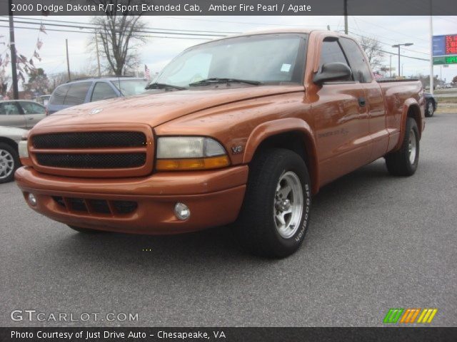 2000 Dodge Dakota R/T Sport Extended Cab in Amber Fire Pearl