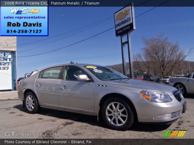 2008 Buick Lucerne CXL in Platinum Metallic