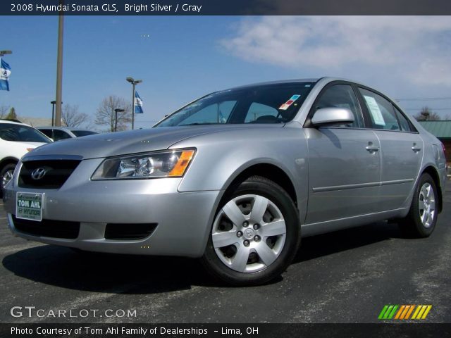 2008 Hyundai Sonata GLS in Bright Silver