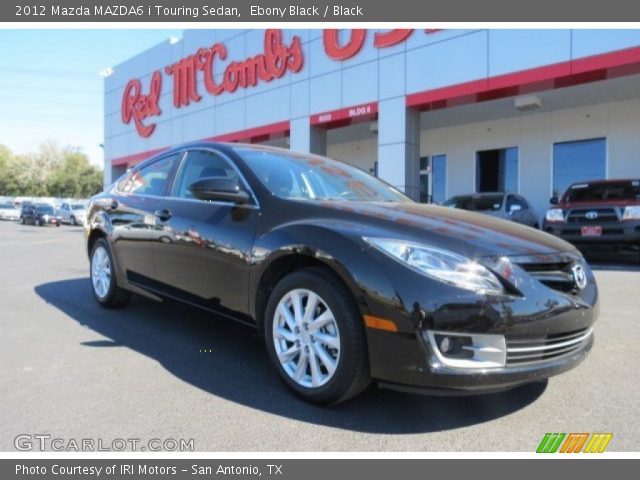 2012 Mazda MAZDA6 i Touring Sedan in Ebony Black