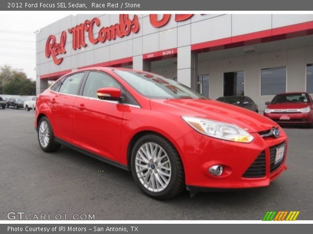 2012 Ford Focus SEL Sedan in Race Red