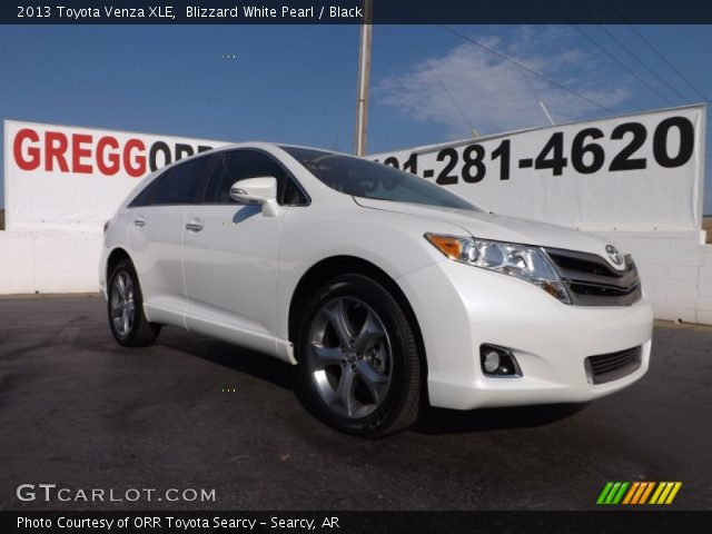 2013 Toyota Venza XLE in Blizzard White Pearl