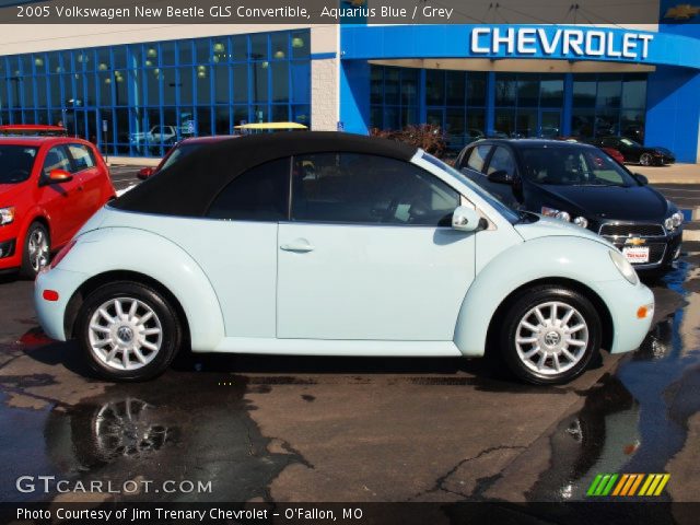 2005 Volkswagen New Beetle GLS Convertible in Aquarius Blue