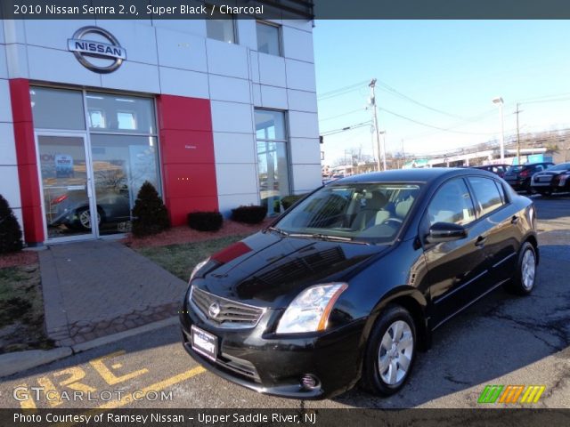 2010 Nissan Sentra 2.0 in Super Black